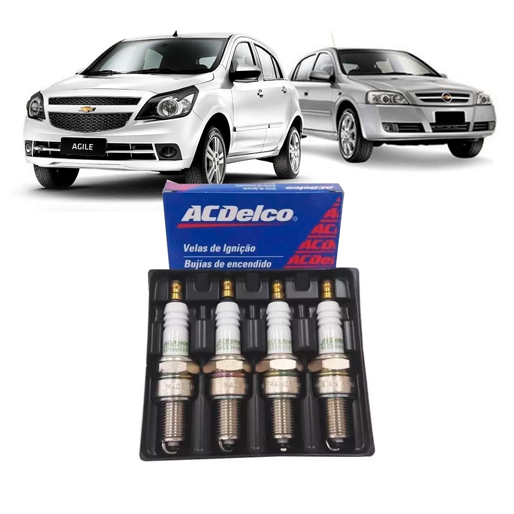 Vela de Ignição Astra Agile 19347349 ACDelco em Oferta na Shopee