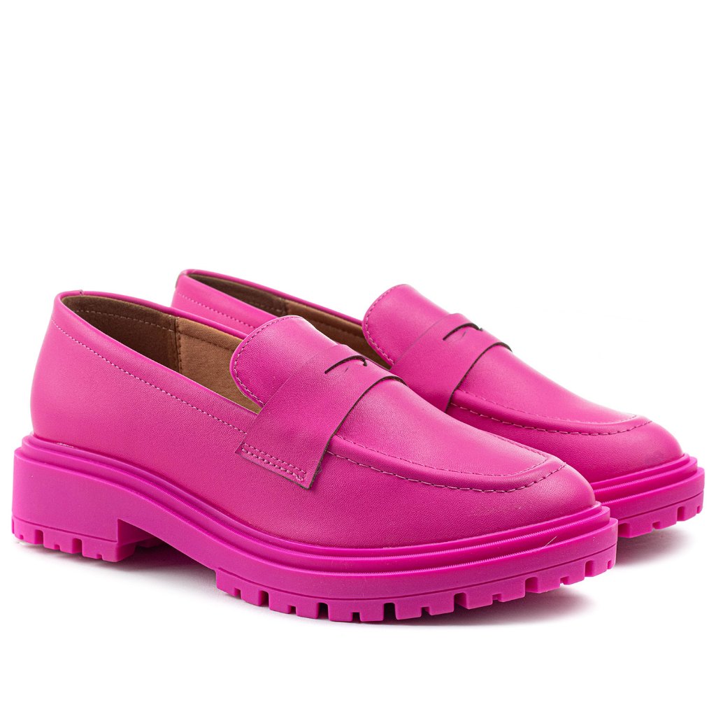 Mocassim Feminino Tratorado Vizzano Estiloso Confortável