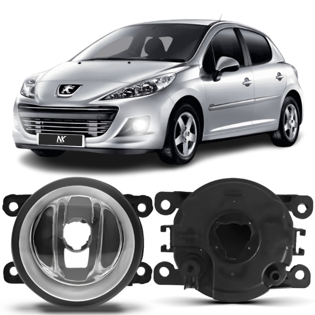 Farol Milha 207 2007 2008 2009 2010 2011 2012 2013 2014 em Oferta na Shopee