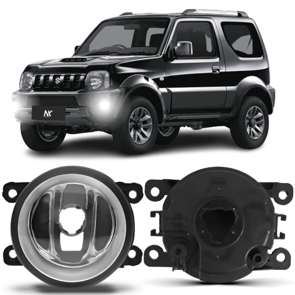 Farol Milha Suzuki Jimny 2009 2010 2011 2012 2013 2014 2015 2016 2017 em Oferta na Shopee