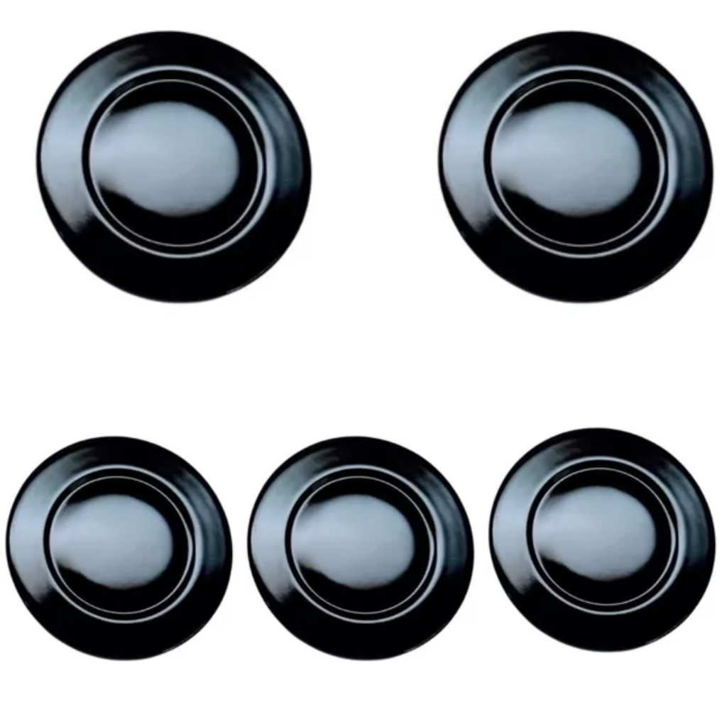 Kit 5 Espalhadores Tampinhas Compatível com Fogão Brastemp Eva E Ative em Oferta na Shopee