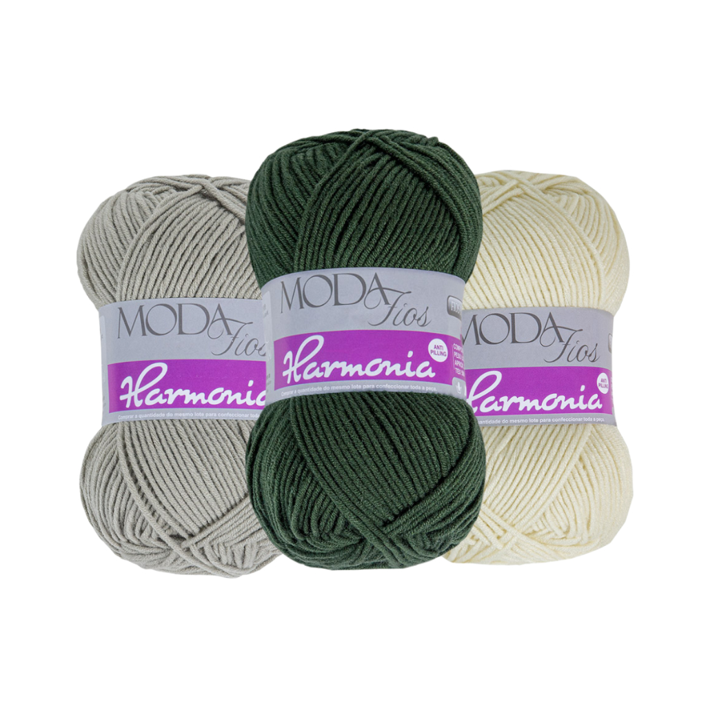 Fio Lã Harmonia Anti Pilling Moda Fios 100g - 200 m em Oferta na Shopee