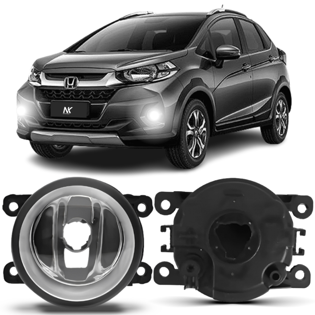 Farol Milha Honda Wr-v Wrv 2016 2017 2018 2019 em Oferta na Shopee