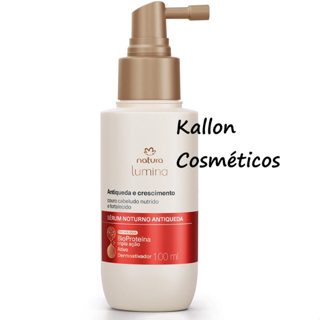 Sérum Noturno para Antiqueda e Crescimento Lumina 100ml, Natura Cosméticos, Vegano, Original em Oferta na Shopee