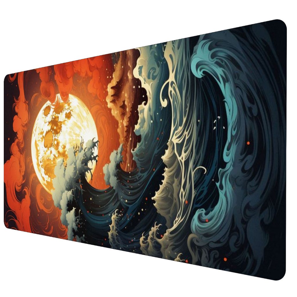 Mouse Pad Gamer Speed Extra Grande Com Borda Costurada Profissional 60x30cm - Lindas Estampas MEGA OFERTA