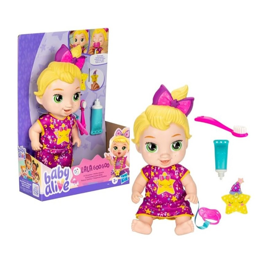 Boneca Baby Alive Pequenos Sonhos Lala Googoo Loira - Hasbro em Oferta na Shopee