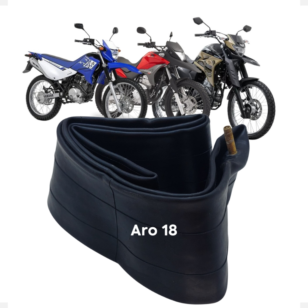 Camara De Ar Roda Traseira Aro 18 Da Xre 300 Lander 250 Tenere 250 Dt180 Xtz 125 Xr 200 250 Tornado