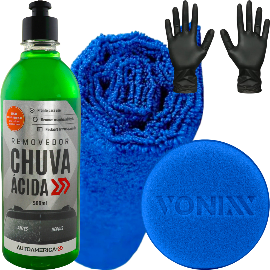 Removedor Chuva Ácida Limpador de Chuva Ácida Restaurador de Vidros Autoamerica em Oferta na Shopee
