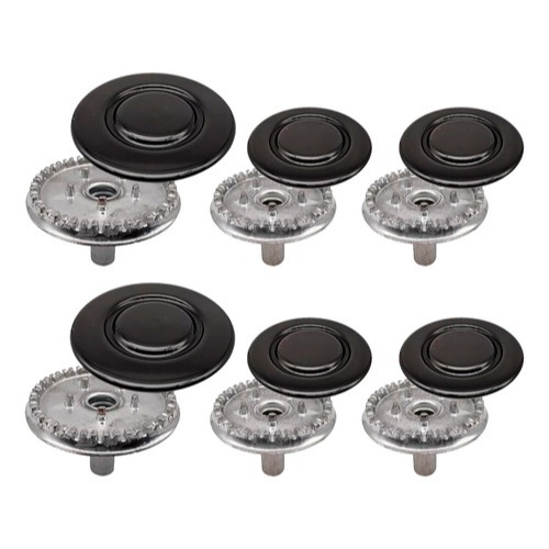 Kit 6 Bocas Compatível com Fogão Atlas Tropical Plus 2 Grandes + 4 Pequenas em Oferta na Shopee