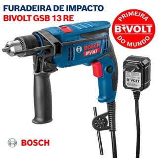 Furadeira de Impacto Profissional 750W Bivolt 110v 220v Bosch em Oferta na Shopee