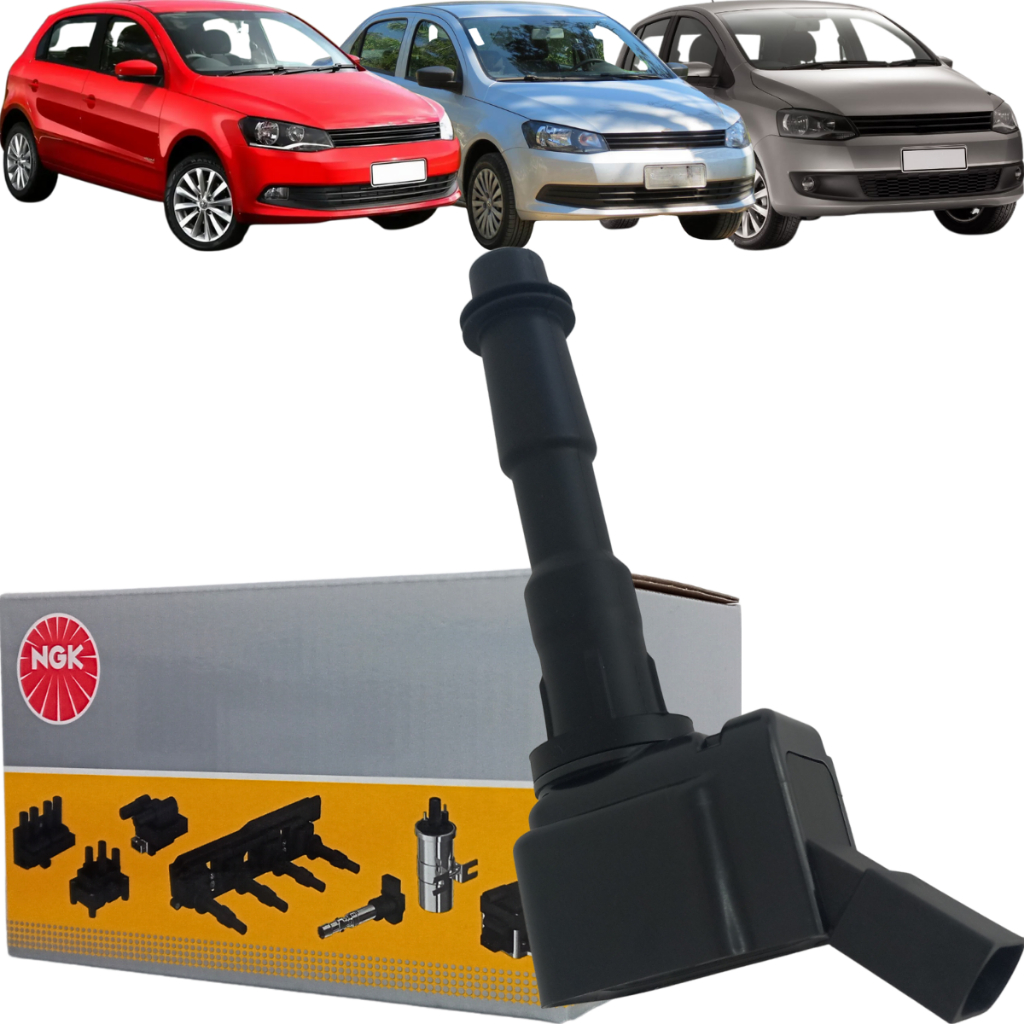 Bobina Ignição Original NGK Voyage Fox Gol 2012 2013 2014 2015