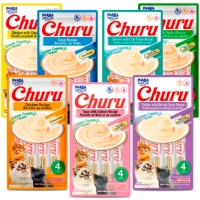 Petisco Para Gatos Churu 56g - Contém 4 Tubets De 14g Cada Unidade - Vários Sabores