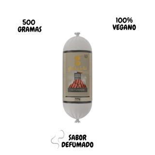 GLUTADELA DEFUMADA - MORTADELA VEGANA em Oferta na Shopee