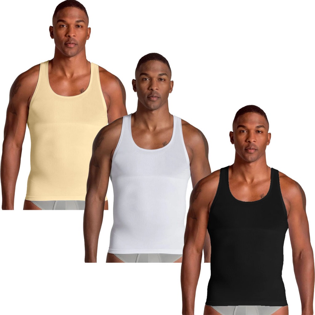 Cinta Masculina Redução de Barriga Modeladora Postural Slim Fitness