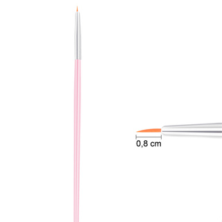 Pincel Pintura Fina E Desenho Esmaltes Gel UV/LED Nail Design Unhas - SQ5038 em Oferta na Shopee