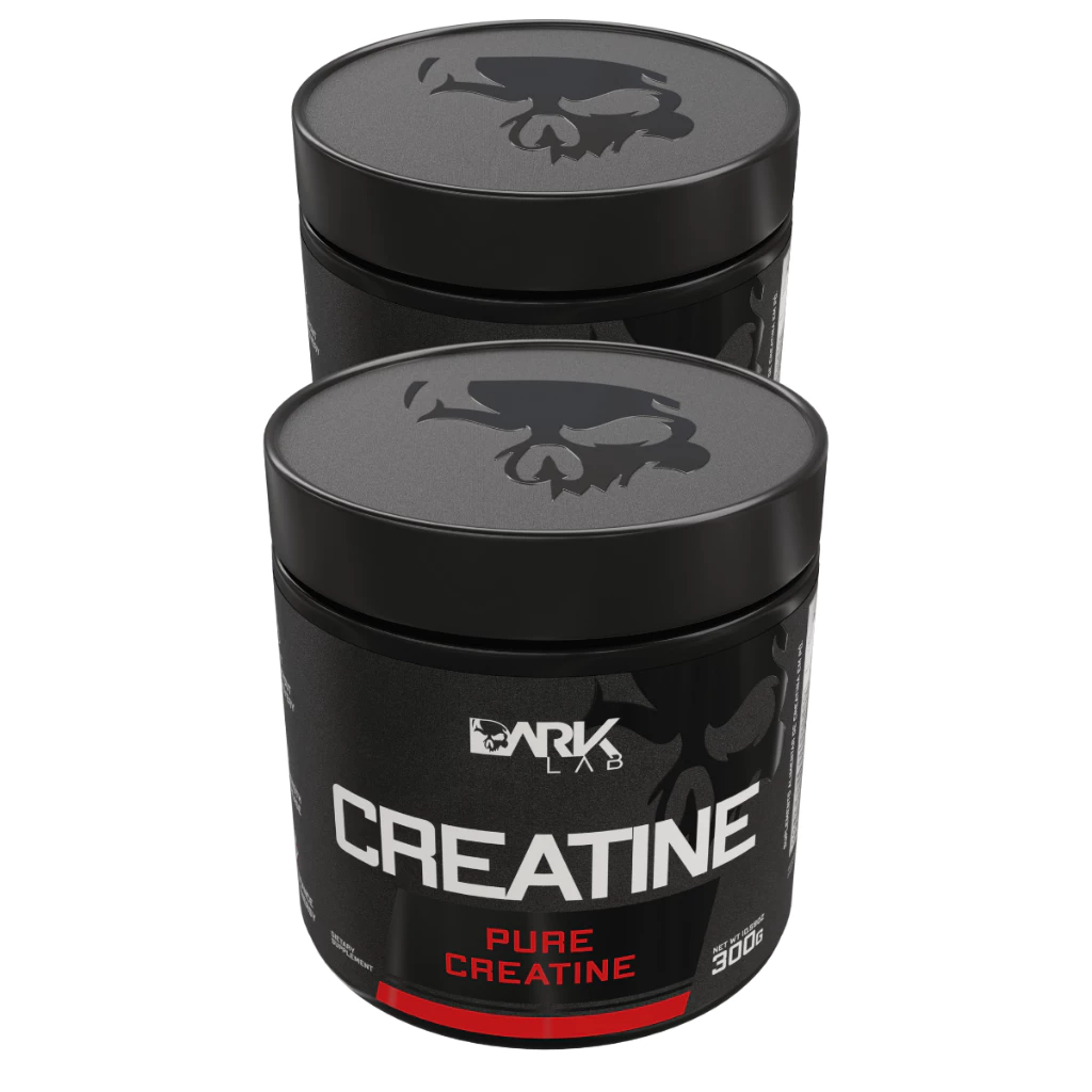 Kit 2x Creatina Monohidratada Pura 300g Dark Lab - 100% Pura — imagem 1