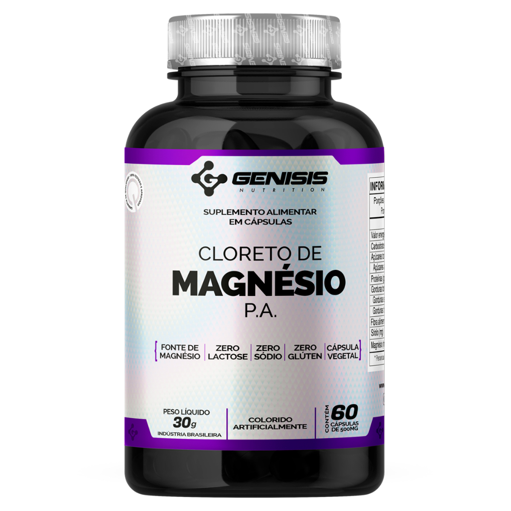 CLORETO DE MAGNÉSIO P.A. - 60 CÁPSULAS em Oferta na Shopee