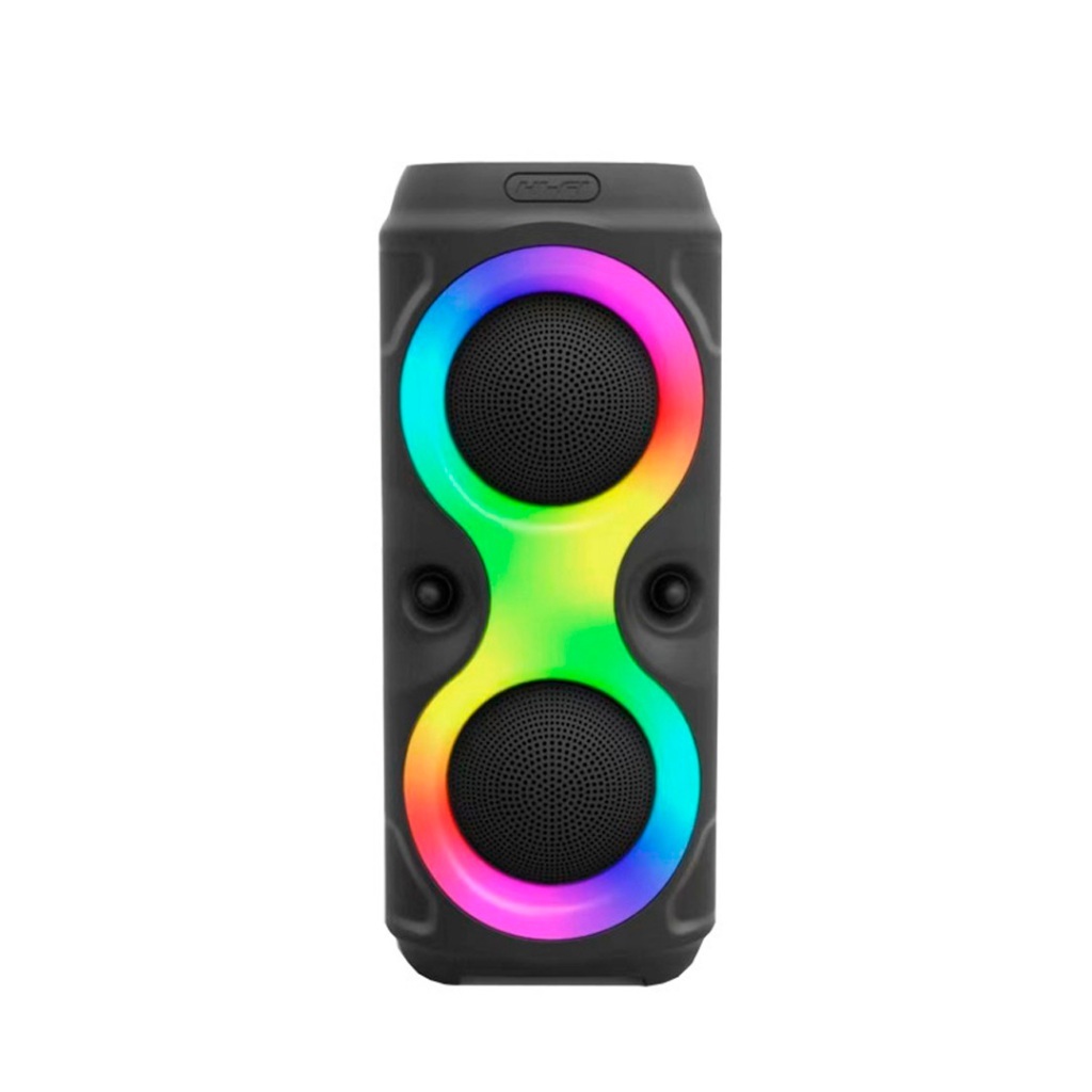 Caixa de Som Bluetooth Potente Altomex AL-3628 com LED RGB, USB e Rádio FM em Oferta na Shopee