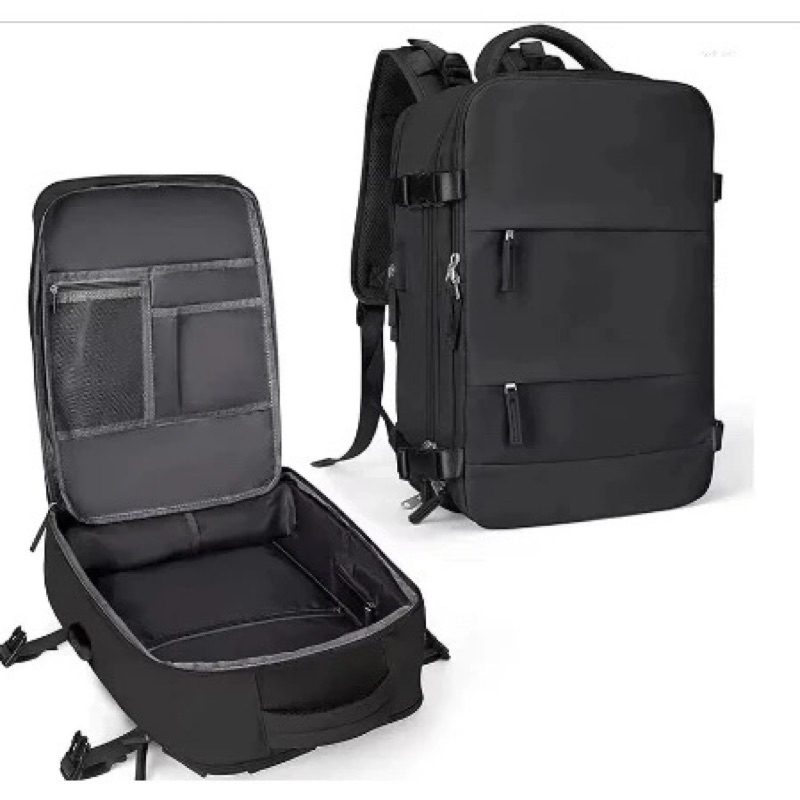 (22105) Mochila Laptop De Viagem Escola À Prova D'água Executiva Para Notebook Impermeável Unissex Guarda Tenis Negócio