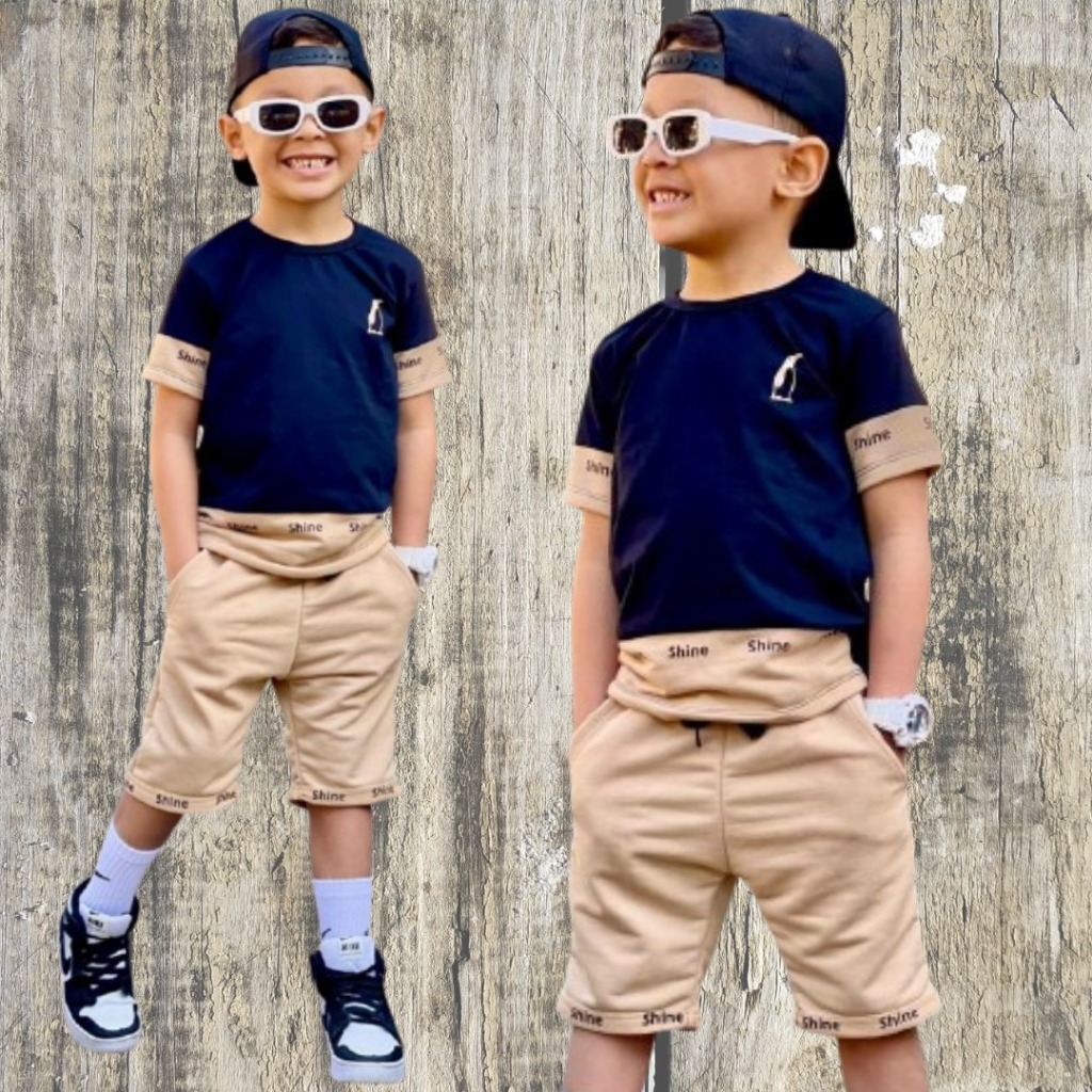 Conjunto Infantil Juvenil Blogueirinho Estiloso do 2 ao 14 anos em Oferta na Shopee