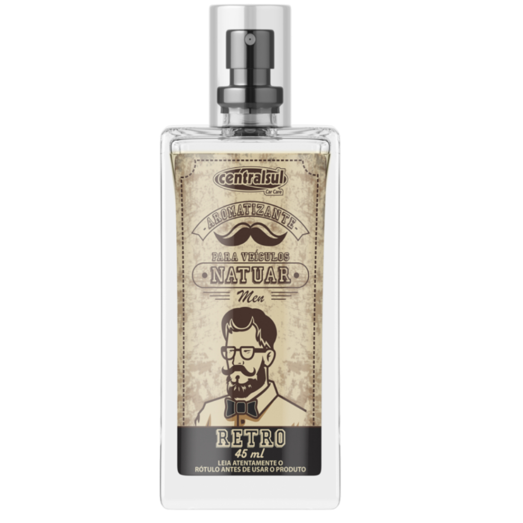 Aromatizante Natuar Men Retro 45ml Centralsul em Oferta na Shopee