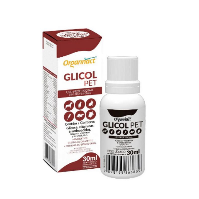 GLICOL PET 30ML - Organnact - 3621 - Unitário