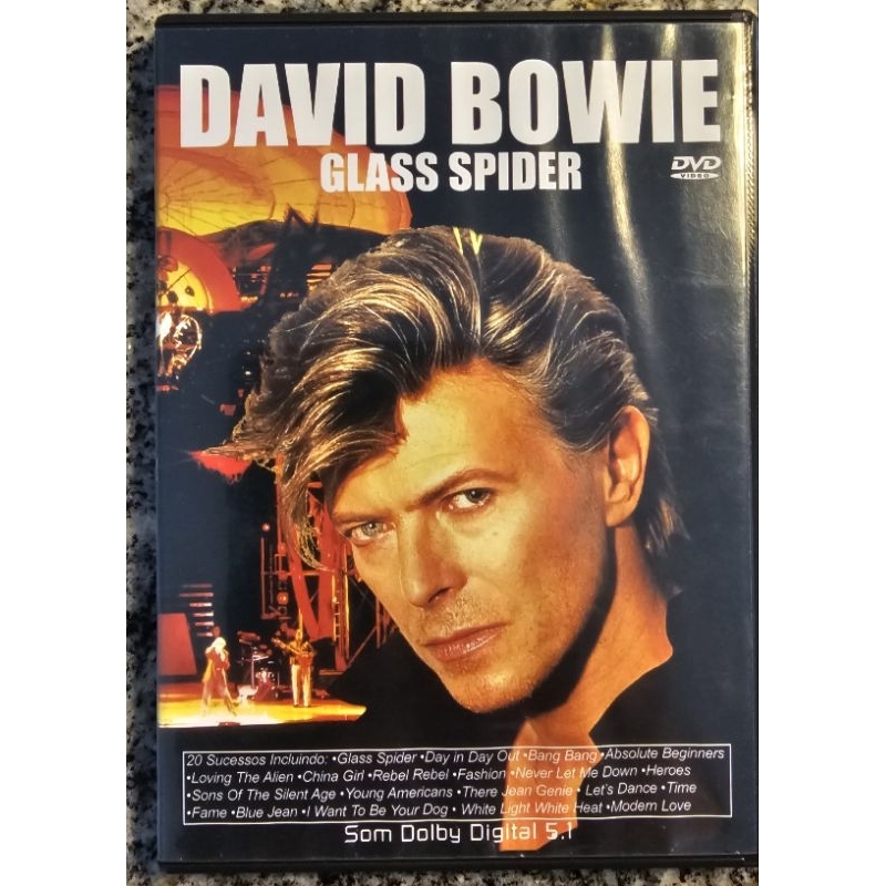 DVD DAVID BOWIE  Glass Spider