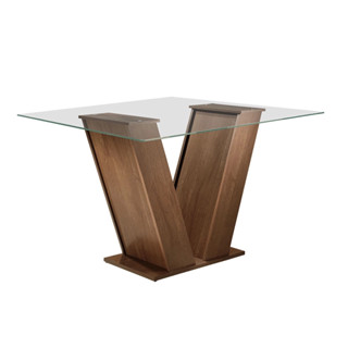 Pé Base Para Mesa De Jantar 100% Mdf Para Tampos 120cm X 80cm Cor Chocolate em Oferta na Shopee