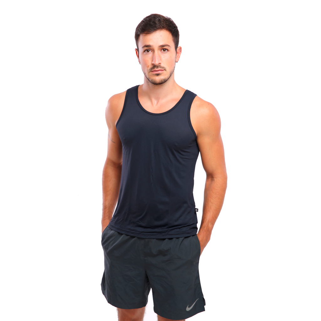 Camiseta Regata Dry Fit Masculina 100% Poliamida em Oferta na Shopee