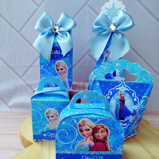KIT FROZEN Caixas Personalizadas / Lembrancinhas Personalizadas / FESTA em Oferta na Shopee