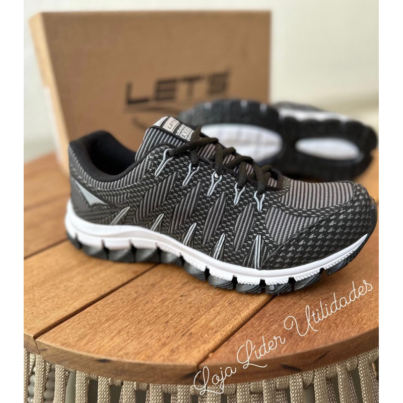 Tênis masculino e feminino LET'S. ENVIO IMEDIATO
