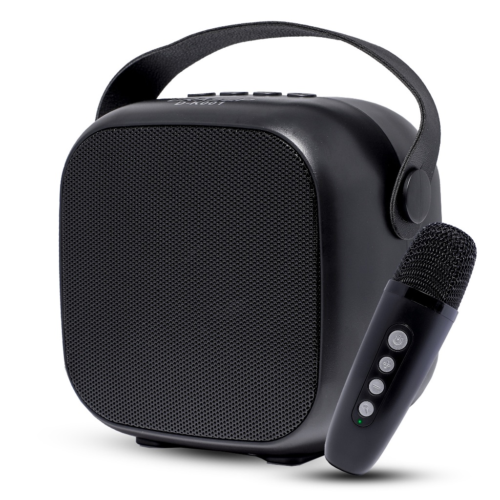 Mini Caixinha De Som Subwoofer Portátil Bluetooth FM Karaokê Com Microfone Alça Aux P2 TWS Tipo-C Usb