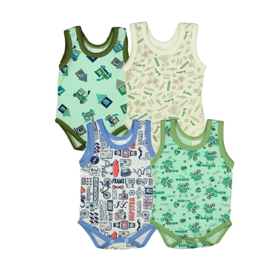 Peças unitárias, sortidas e estampadas para bebê masculino, body manga curta, body manga longa, body regata, calça e bermuda tapa fralda; enxoval; maternidade