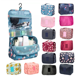 Necessaire Organizadora Bolsa Viagem Higiene Pessoal Com Divisória Cabide Gancho em Oferta na Shopee