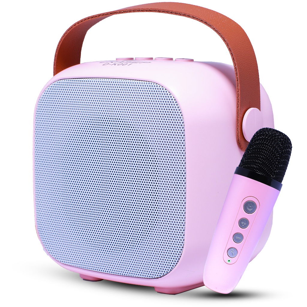 Mini Caixinha De Som Alto Falante Portátil Bluetooth Karaokê Com Microfone FM TWS P2 Subwoofer Tipo-C Usb