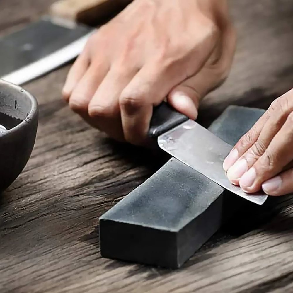 Pedra Profissional Amolar Ou Afiar Faca Lâmina Dupla Face Tesoura original Top Rio em Oferta na Shopee