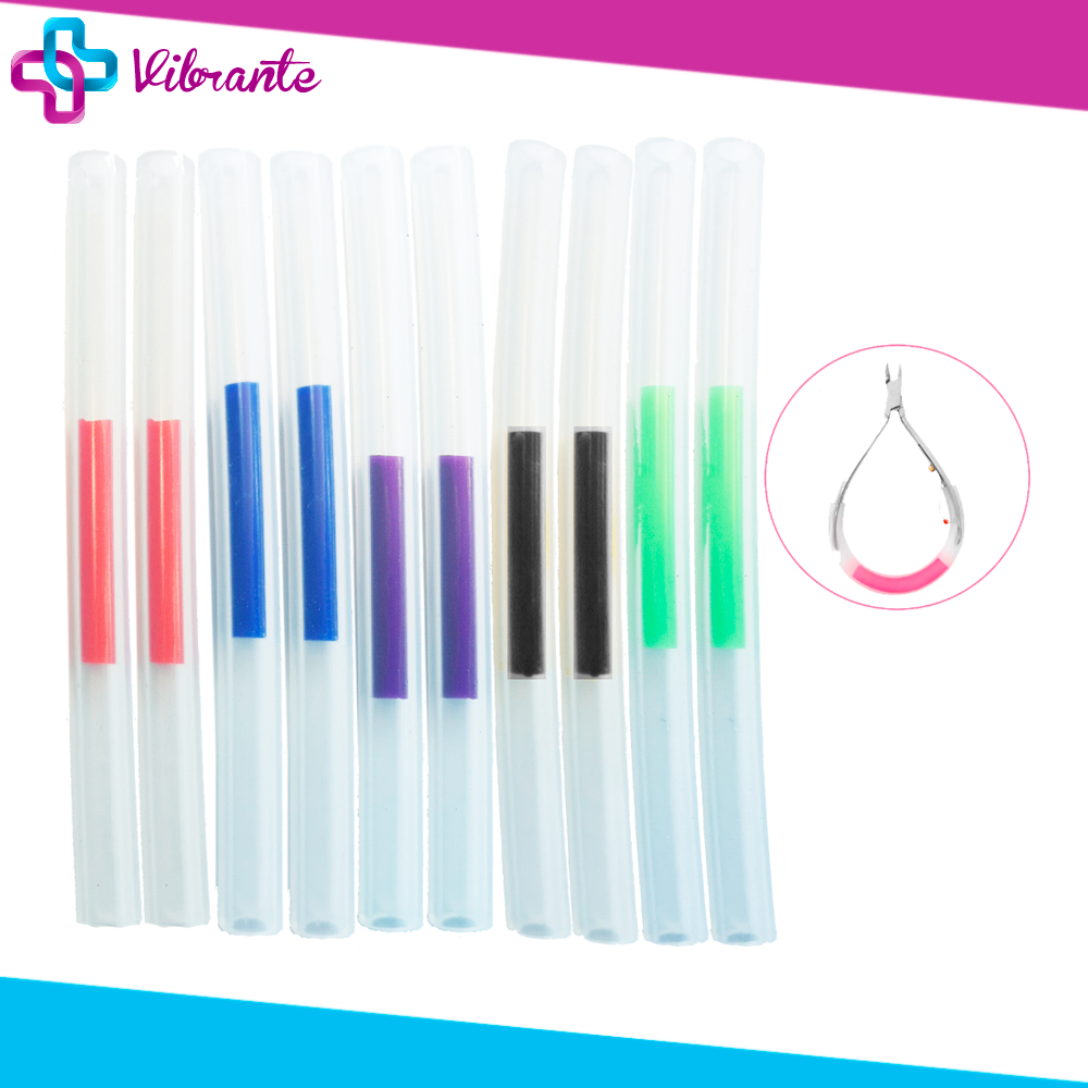 10 Molas De Silicone Para Alicate De Cutículas Profissional em Oferta na Shopee