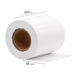 Filme Plástico Termo Encolhível 23,5cm para Sublimação - Metro em Oferta na Shopee