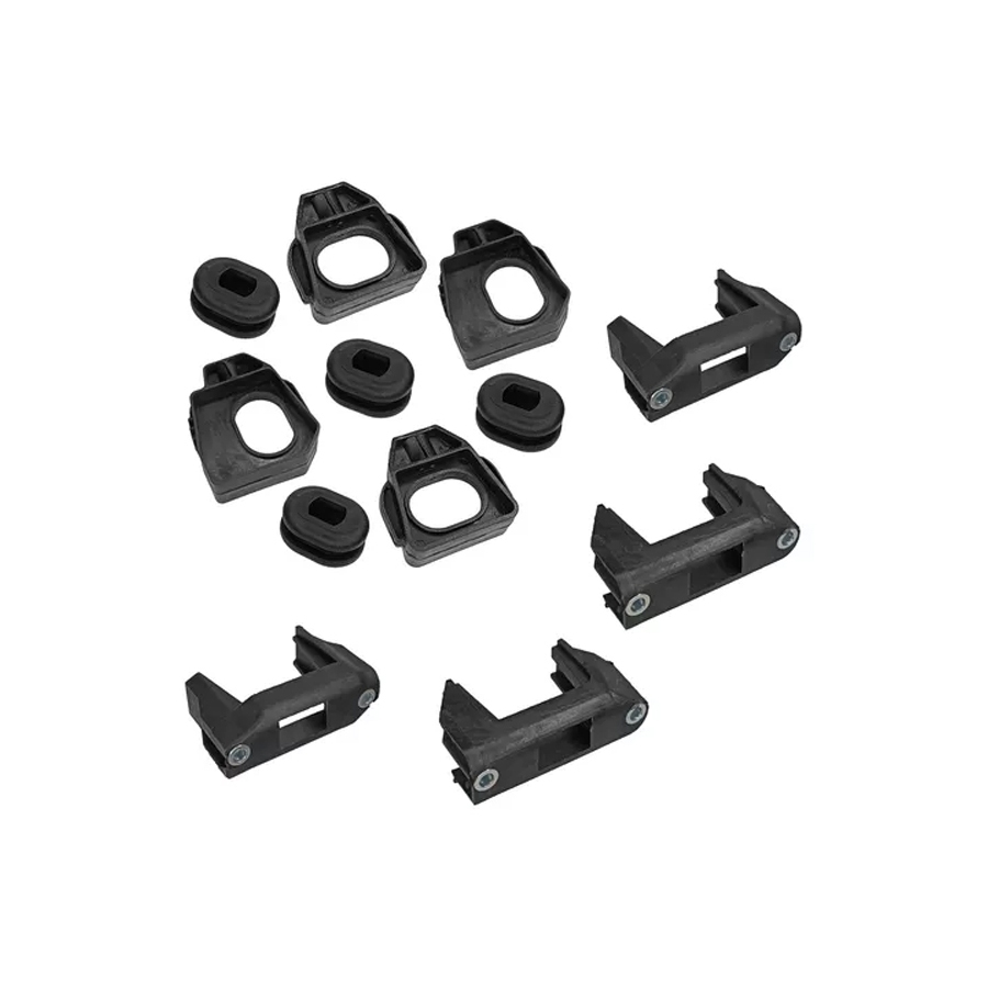 Kit Suporte + Coxim Do Radiador Gol Voyage Saveiro Fox