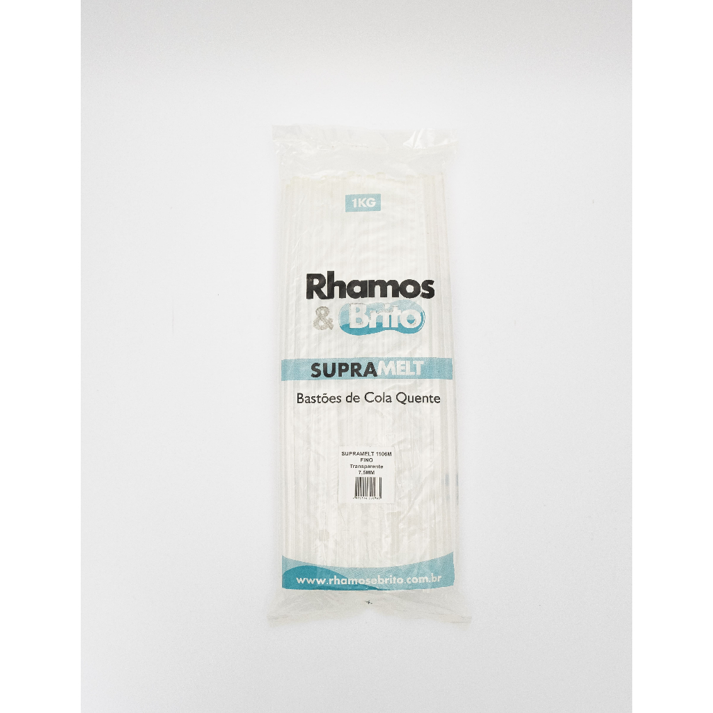 Bastões de Cola Quente Transparente (Supramelt 7506M) - Fino 7,5mm x 30 cm em Oferta na Shopee