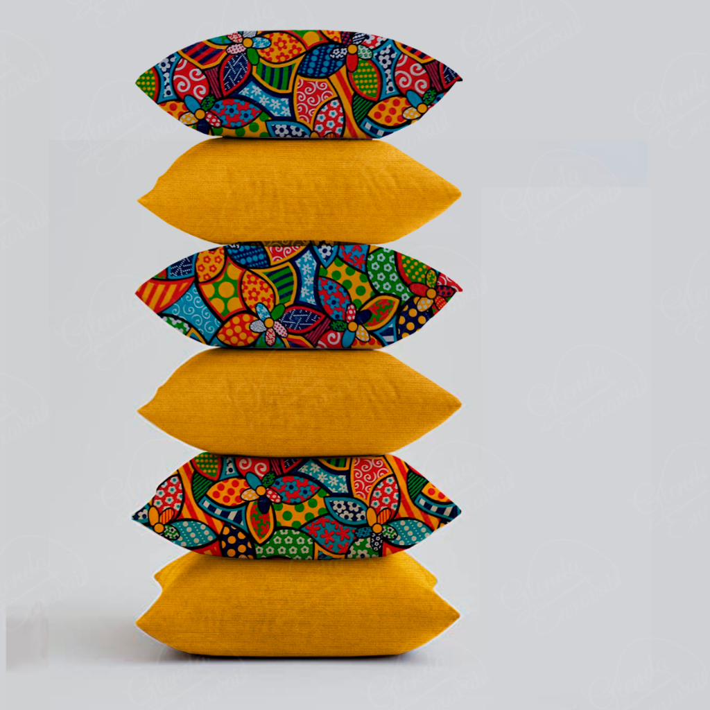 Kit 6 Capas de Almofadas Decorativas  045x045