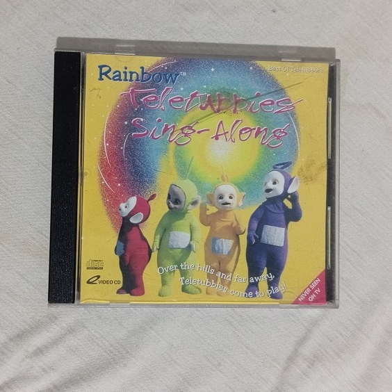 CD RAINBOW TELETUBBIES SINGALONG - EM ÓTIMO ESTADO