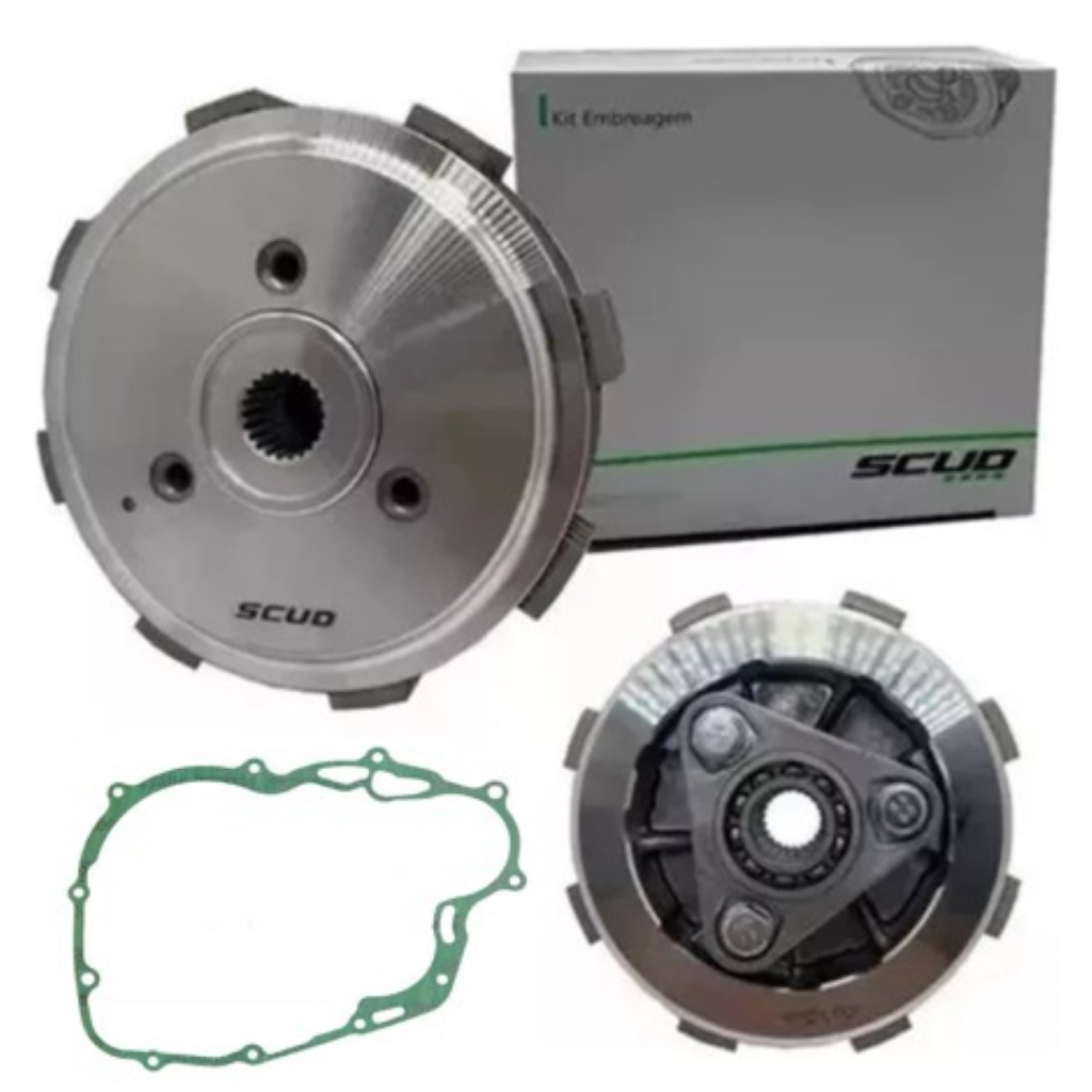 Kit Embreagem Completo Fan Titan 160 Bros 160 Xre 190 em Oferta na Shopee