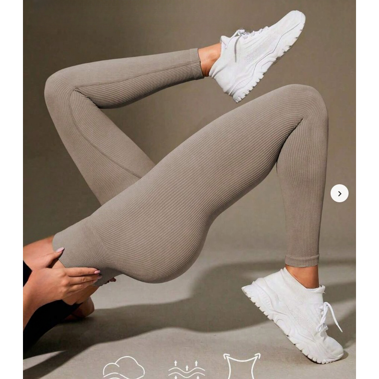 Sem transparência，Leggings academia feminina esportiva sem costura
