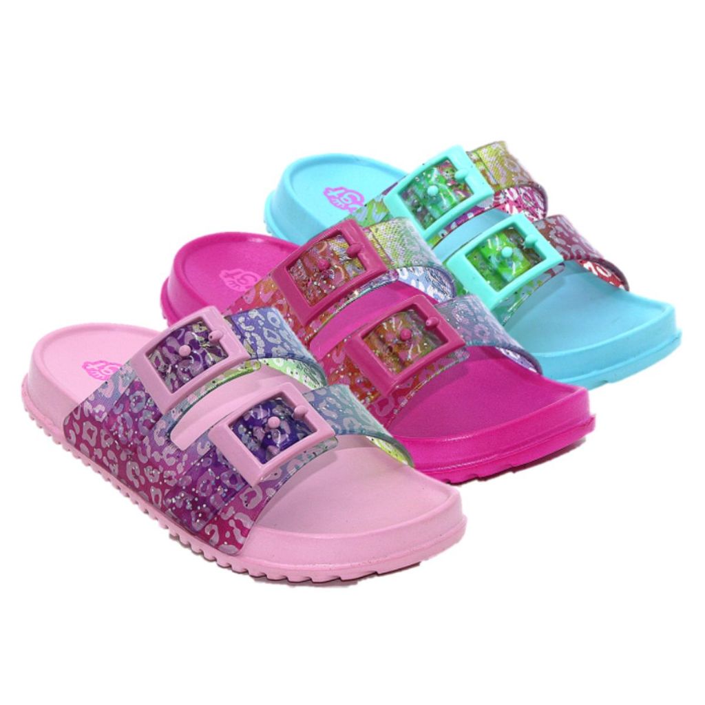 Chinelo Birken Sandália Infantil Slide Birken EVA Fivelas Confortável Animal Print - Baby & Kids Fashion