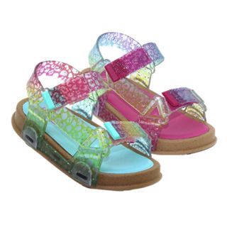 Sandália Papete Infantil Meninas  Plugt BoraBora Confortável  Animal Print Cores em Oferta na Shopee