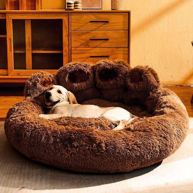 Cama PET pata nuvem colchão - almofada caminha para cão e gato antialérgico em Oferta na Shopee
