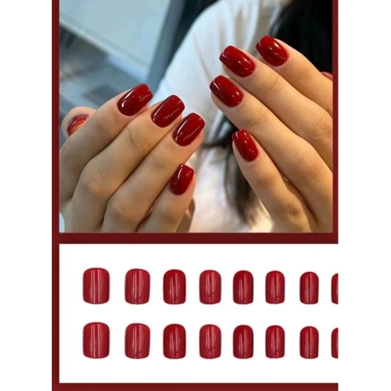 kit 30 Caixa No Atacado Unhas Postiças Decoradas Autocolantes para Revender