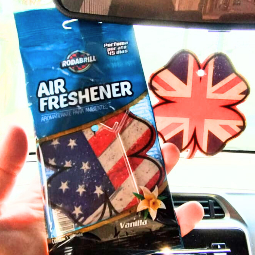kit com 3, 4 ou 6 cheirinhos sachê para Carro e outros ambientes Air Freshener RODABRILL - Escolha — imagem 2 de 2