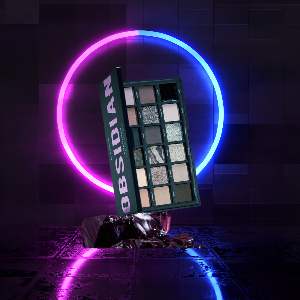 Paleta de sombras obsidian precious 18 tons Ruby rose HB2601